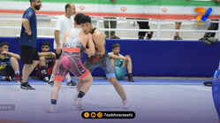 تمرین فرنگی‌کاران جوان ایران با ملی پوشان قطری