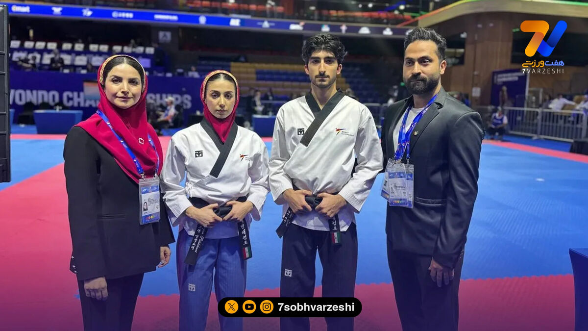 حذف زودهنگام تیم میکس مرجان سلحشوری و یاسین اکبری از پومسه قهرمانی آسیا