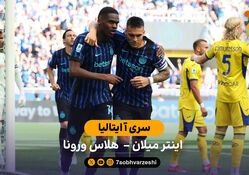 خلاصه بازی  اینتر 1 – 1 هلاس ورونا