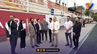 بازدید هیات مدیره پرسپولیس از درفشی‌فر