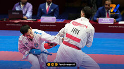 ترکیب تیم ملی کاراته در قهرمانی آسیا