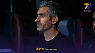 گوشه‌ای از تمرینات مس رفسنجان با حضور جباری و شهباززاده