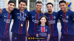 قهرمانی خارج از زمین؛ اقدام تحسین‌برانگیز PSG برای یک هوادار!