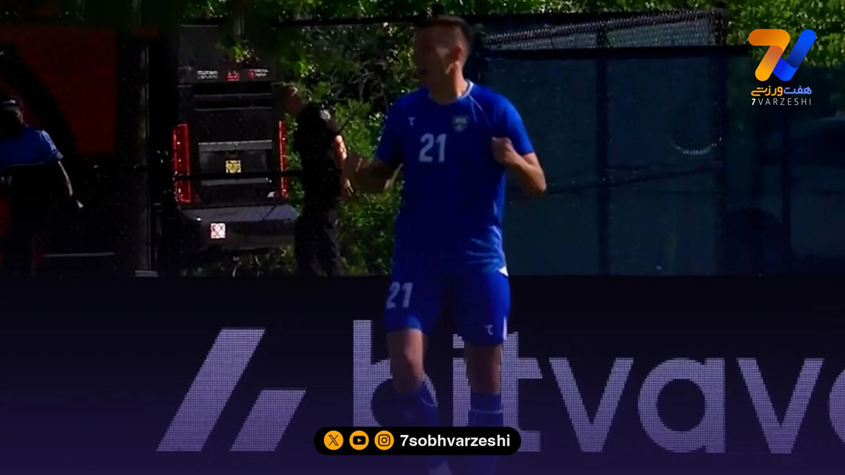 گلزنی مهاجم پرسپولیس مقابل تیم ملی هلند