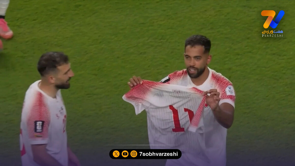 حمله هواداران به دروازه بان اردن!