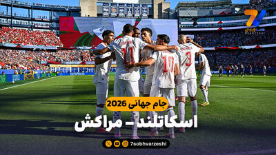 خلاصه بازی هلند 1(2) - مراکش 1(3)