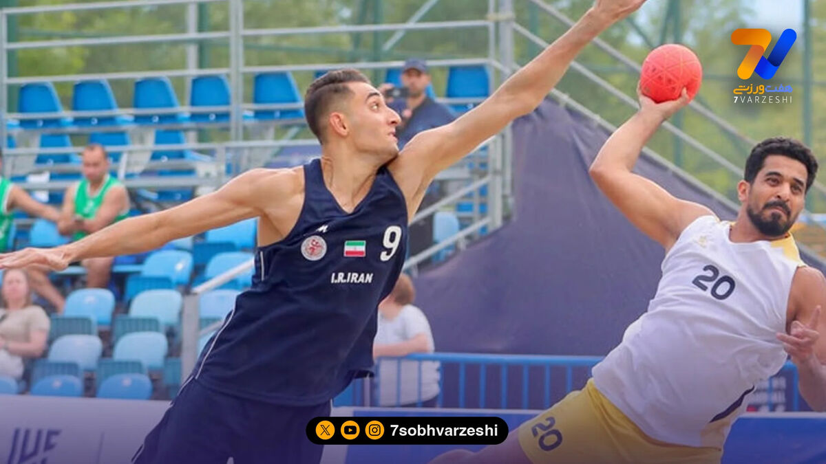 باخت ایران برابر پرتغال در نبرد نفسگیر هندبال ساحلی