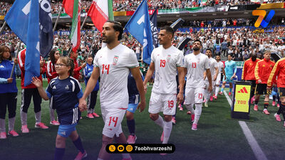 تیم ملی با اسکورت ویژه در آمریکا 