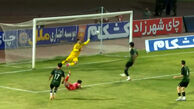 گل اول پرسپولیس به خیبر توسط عالیشاه