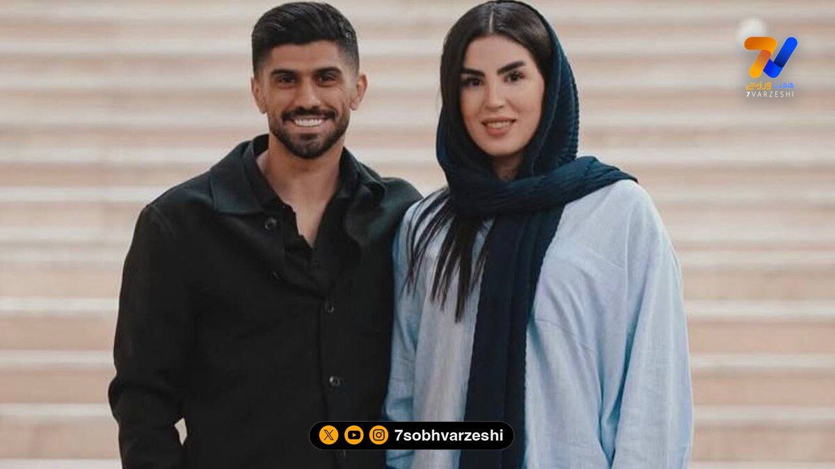 آلبوم عروسی دانیال اسماعیلی‌فر و ندا چملانیان ستاره فوتبال و والیبال