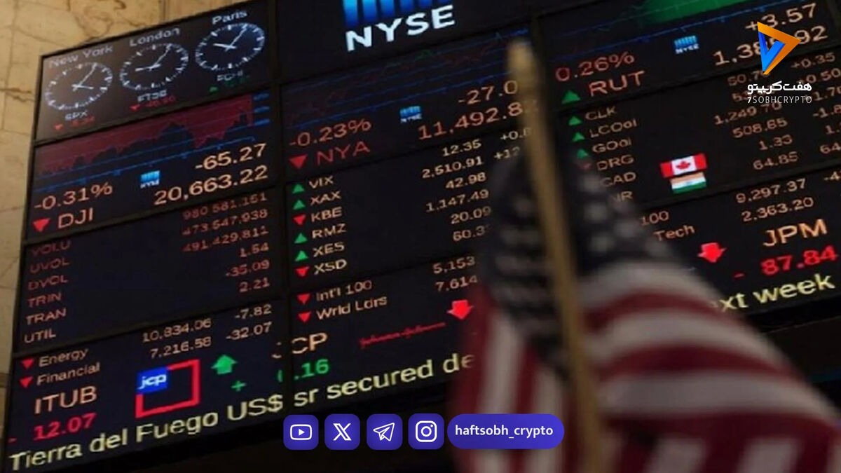 دود شدن ۲ هزار و ۲۰۰ میلیارد دلار ارزش شرکت های S&P500 بورس آمریکا