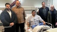 حسین رضازاده از بیماستان مرخص شد