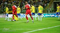 عکس | حرکت غیراخلاقی مدافع پرسپولیس در آبادان