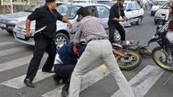 حمله با قمه‌ به خودروی پلیس