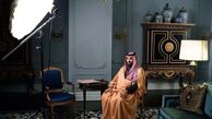 تصویری متفاوت از بن سلمان با یک عینک عجیب!