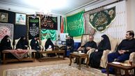 تصاویری از حضور خانوادگی مسعود پزشکیان در خانه شهید سلیمانی