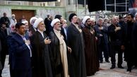 تصاویری از سیدحسن خمینی در شب اربعین