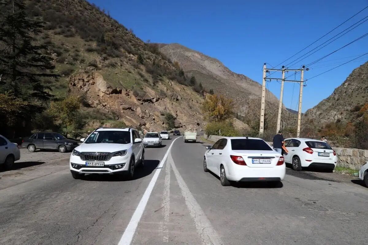 جاده چالوس یک طرفه می‌شود