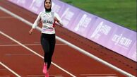 رکوردشکنی دوباره مریم طوسی در دوی ۲۰۰ متر داخل سالن ایران