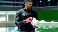 بارش برف تمرین الهلال را کوتاه کرد