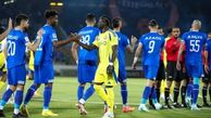 اقامه نماز وسط بازی استقلال النصر