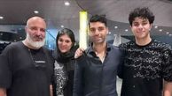 دیدار طارمی با بهترین زوج استقلالی سینمای ایران، امیر جعفری و ریما رامین‌فر