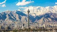 شاخص آلودگی هوای تهران امروز 7 فروردین ۱۴۰۴