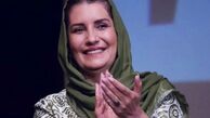 فریبا کوثری بازیگر معروف در کنار دختر بزرگش در هواپیما
