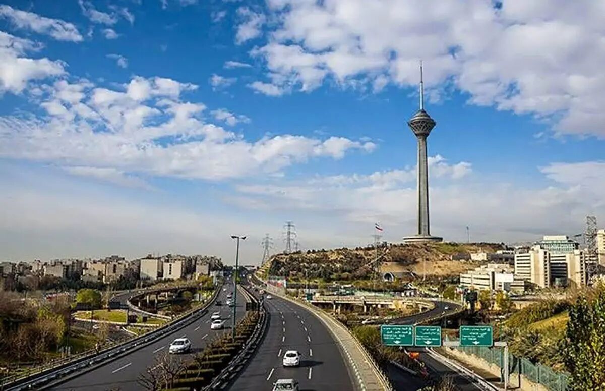 کیفیت هوای تهران ۱۳ فروردین