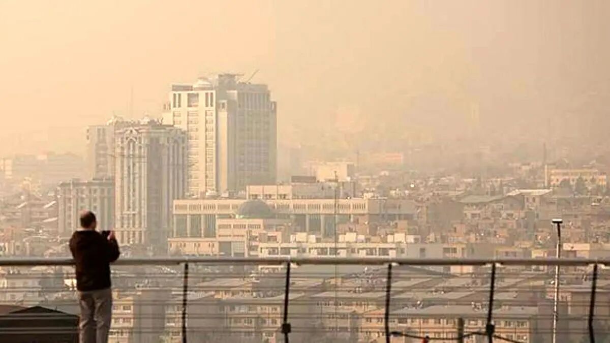 شاخص آلودگی هوای تهران امروز 19 فروردین ۱۴۰۴