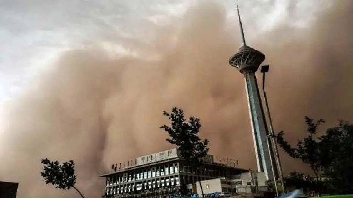 هواشناسی تهران؛ طوفان وحشتناک و آخرالزمانی عصر یکشنبه در تهران