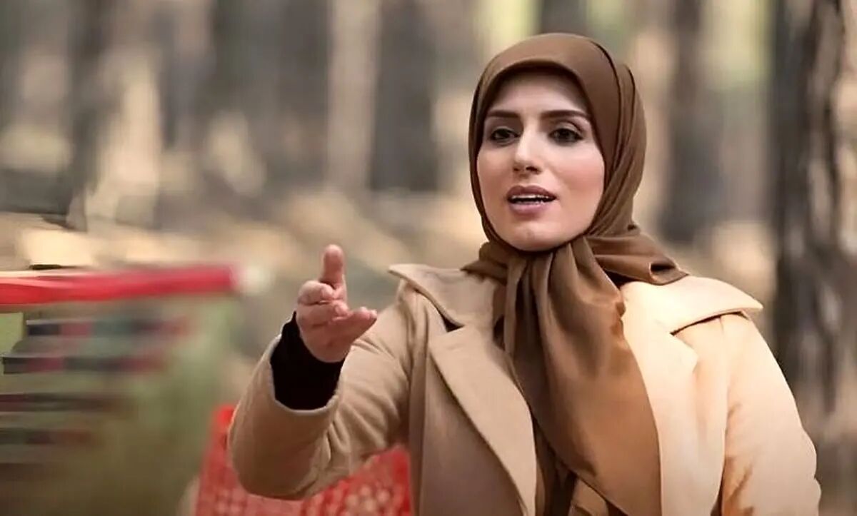 جنجال چهره متفاوت خانم بازیگر  سریال گرگ و میش