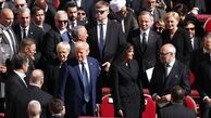عکسی از چرت عمیق ترامپ در مراسم تشییع پیکر پاپ فرانسیس
