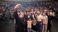 جشن تولد بازیگران سریال یزدان؛ از دارا حیایی و پژمان تا خود منوچهر هادی