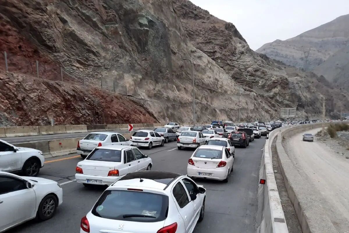 انسداد کامل جاده چالوس تا پایان ماه جاری