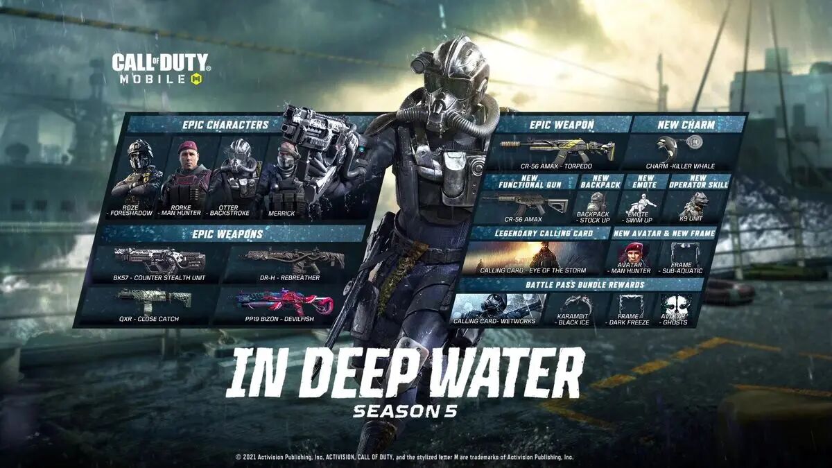 کالاف"Call of Duty"; فصل ۵ لو رفت