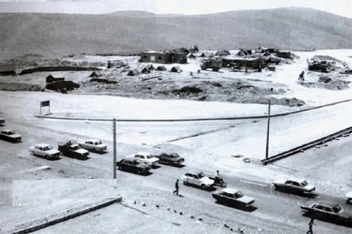 سفر در زمان به قلب تهران قدیم؛ تصویری ناب از بزرگراه مدرس در 55 سال پیش