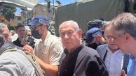 نتانیاهو از پناهگاه بیرون آمد