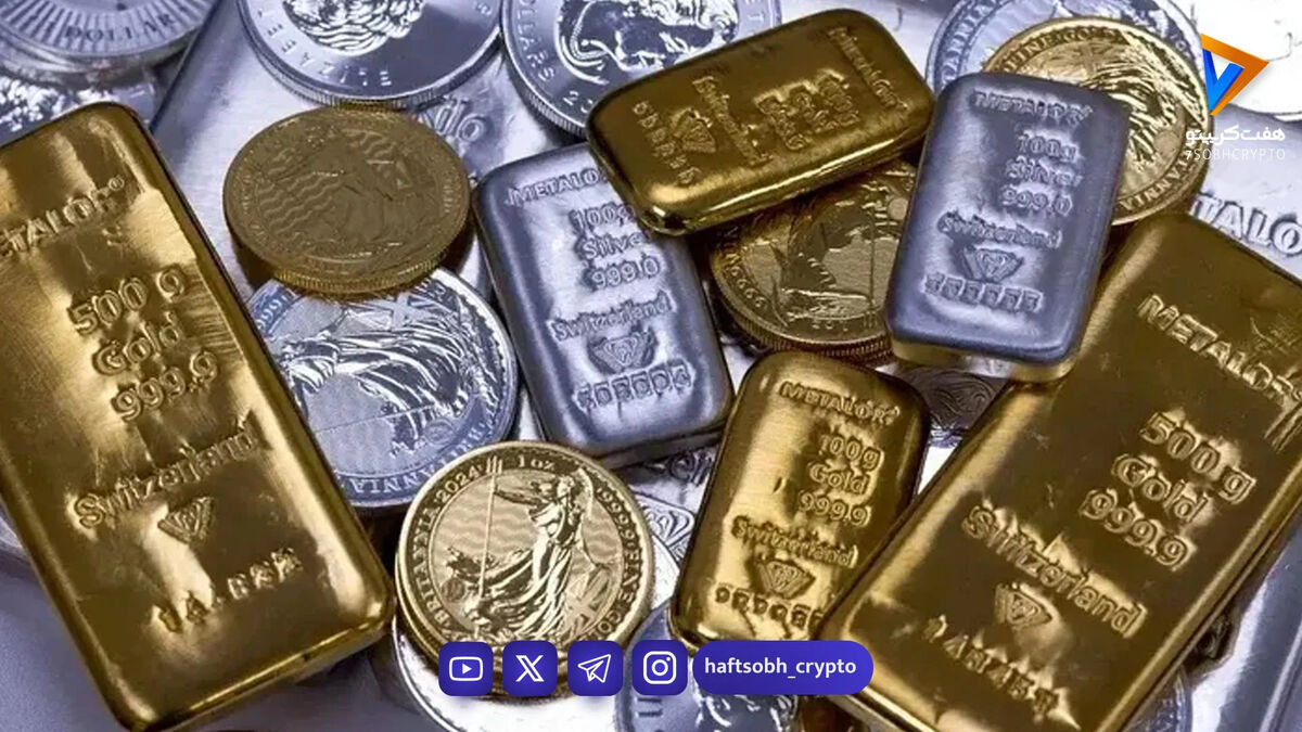 آخرین قیمت انس جهانی طلا و نقره امروز دوشنبه 28 اردیبهشت 1405