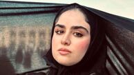 نگین (هانیه غلامی) سریال یزدان در مراسم عاشورا + عکس