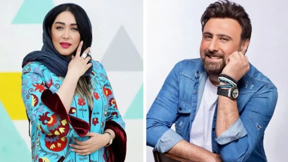 محمد علیزاده و همسرش سارا منجزی پور