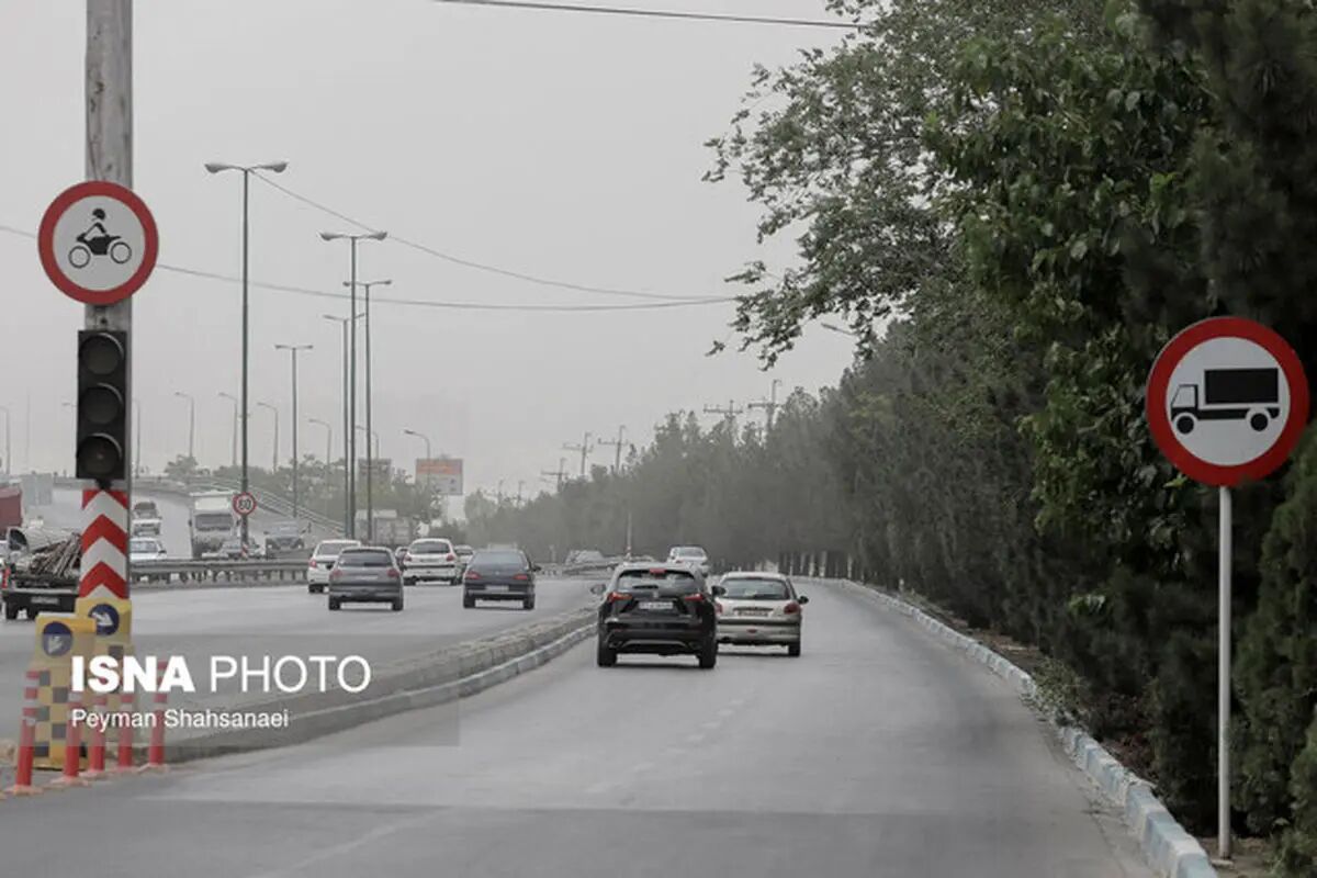 علل وقوع پدیده گرد و غبار در تهران