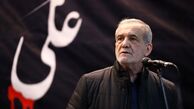 عزاداری خاص پزشکیان در آذربایجان شرقی + تصاویر