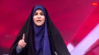 تصویری پربازدید از حضور سحر امامی شیرزن ایرانی در مراسم شام غریبان