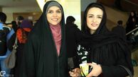 سفره رنگین گلاره عباسی و مادرش برای مژده لواسانی