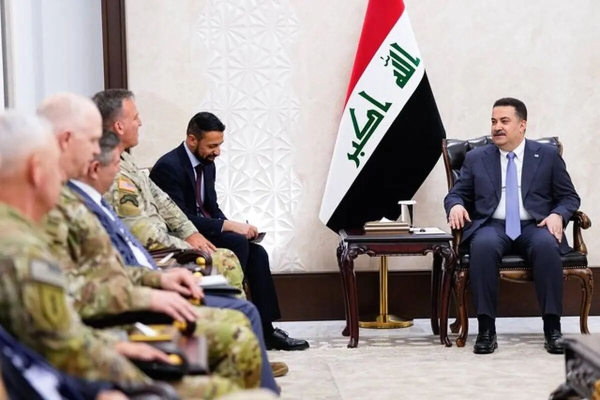دیدار فرمانده سنتکام با السودانی در بغداد