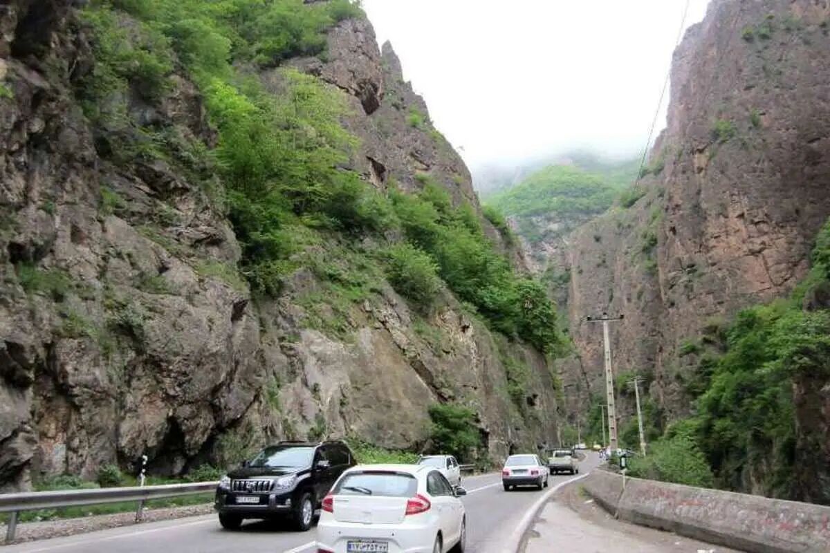 وضعیت ترافیکی محور های شمالی