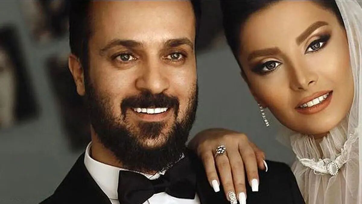 احمد مهران فر و همسرش