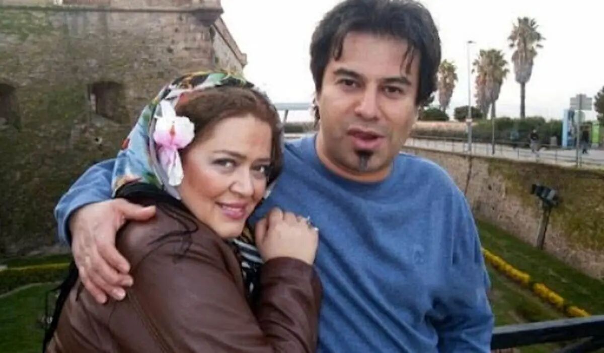 پیمان قاسم خانی با همسر و دختر اولش