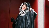 فرشته حسینی با استایلی عجیب غریب